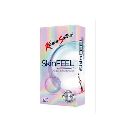 KamaSutra Skin FEEL Thinnest Condoms - 10pcs Pack(India)