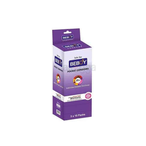Beboy Mix Assorted Pleasure Flavoured Condoms