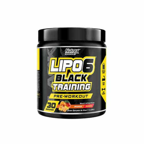 Nutrex Lipo-6 Black Training, Orange Mango, 30 Serving