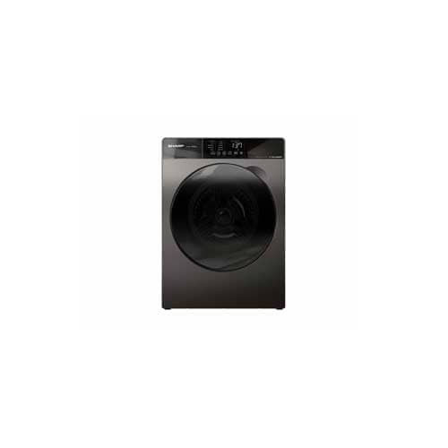 Sharp Full Auto Front Loading Inverter Washing Machine ES-FW105SG | 10.5 KG - Dark Grey