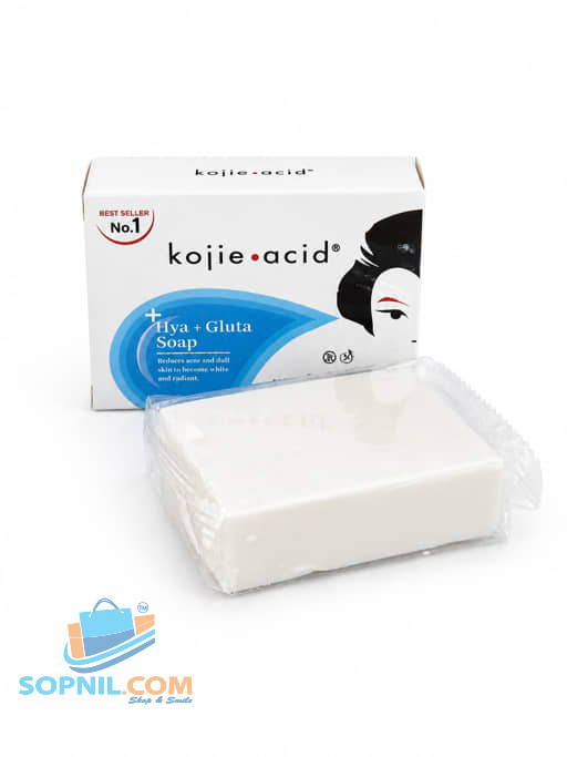 Kojie Acid Hya + Gluta Soap 80g (Made in Thailand)