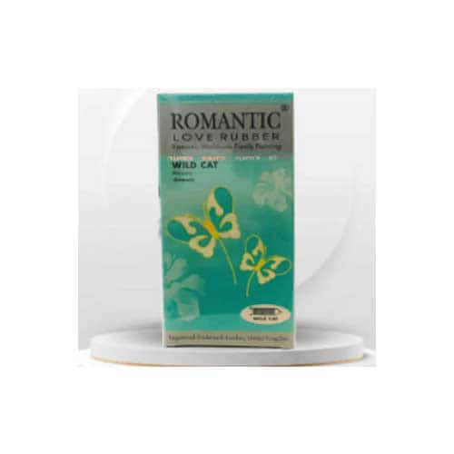 ROMANTIC Wild Cat Condoms For Men 12's Pack