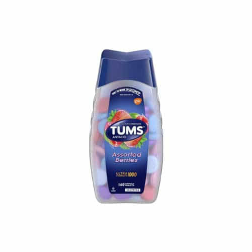 TUMS Ultra 1000 Tablets Assorted Berries 160 Tablets