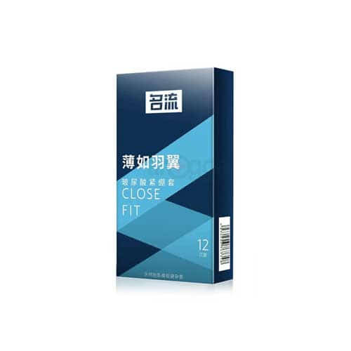 Celebrity Close Fit Small Condom 49mm Ultra Thin Plain Condom - 12Pcs